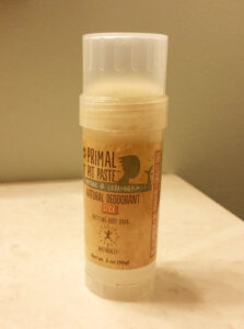 Natural Product Review: Primal Pit Paste’s Thyme & Lemongrass Deodorant Stick Image